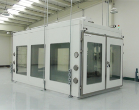 安全氣囊點爆試驗室